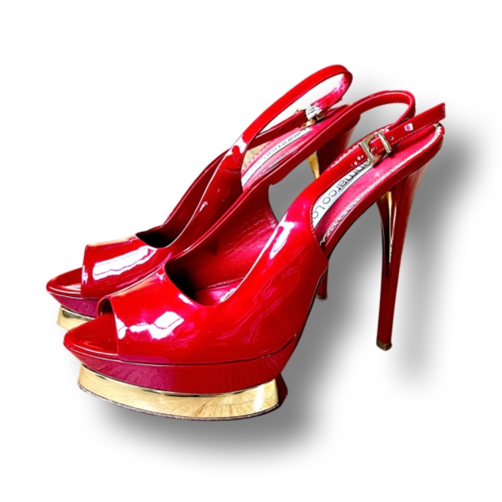 GIANMARCO LORENZI PLATFORM HEELS